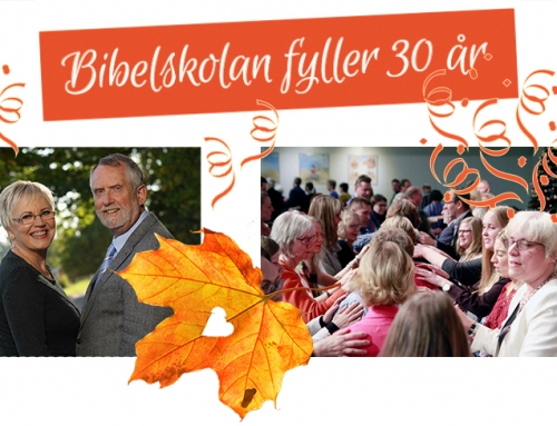 Hallå där, du bästa tidigare bibelskole-elev! – Kom och fira med oss!